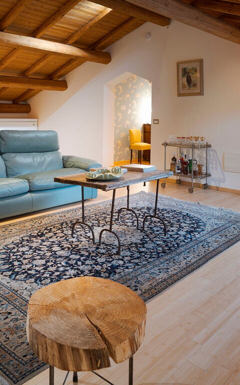 Villa Agrume: Woonkamer