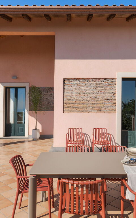 Villa Agrume: Balkon / terras / patio, Buitenkanten, Buitenshuis