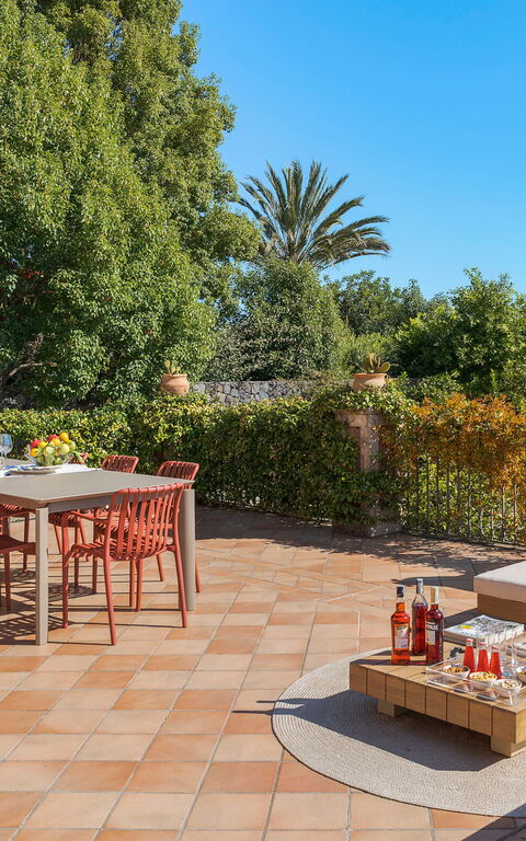 Villa Agrume: Balkon / terras / patio, Buitenkanten, Buitenshuis