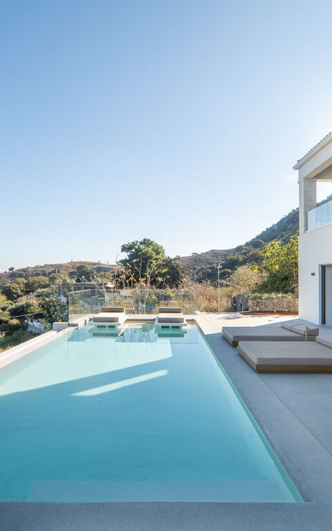 Lofos Horizon Villa: Buitenkanten, Buitenshuis, zwembad