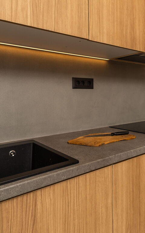 Lofos Horizon Villa: Keuken