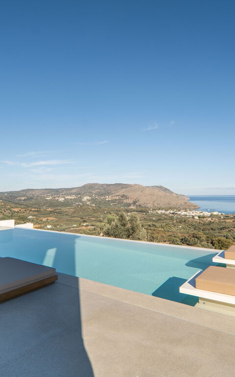 Lofos Horizon Villa: Buitenkanten, Buitenshuis, zwembad