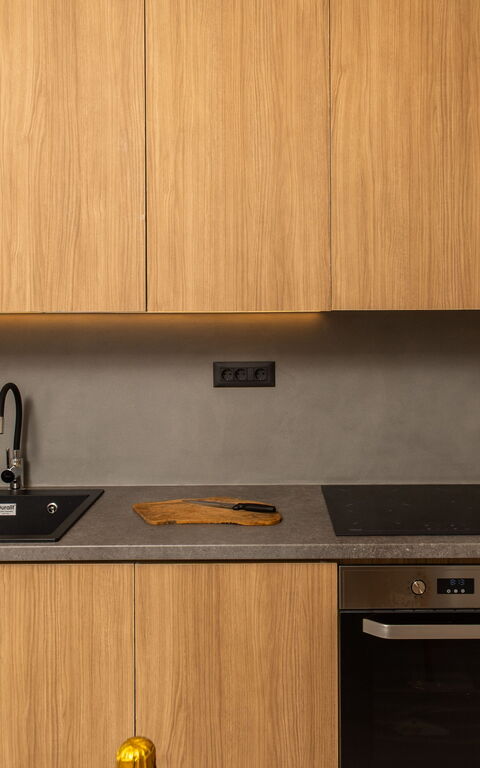 Lofos Horizon Villa: Keuken