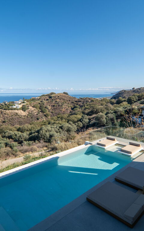 Lofos Horizon Villa: Buitenkanten, Buitenshuis, zwembad