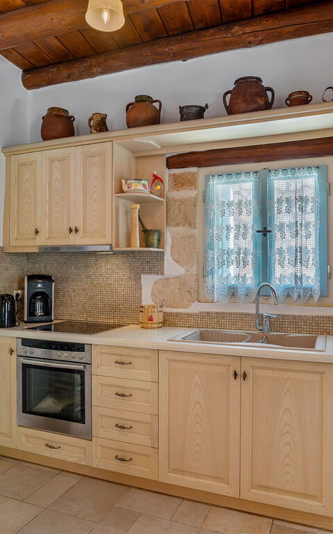 Villa Cava: Keuken, Lunchroom