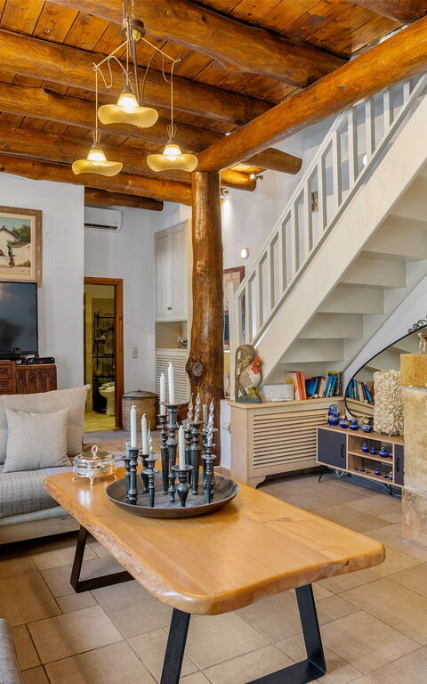 Villa Cava: Woonkamer