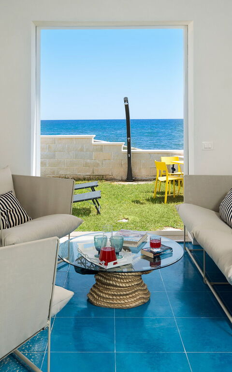 Montalbano Suite: Keuken, Woonkamer