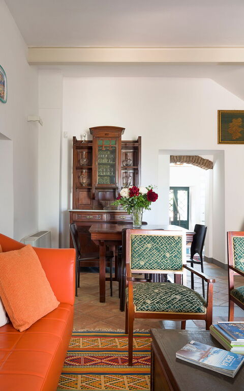 Villa Saracina: Woonkamer