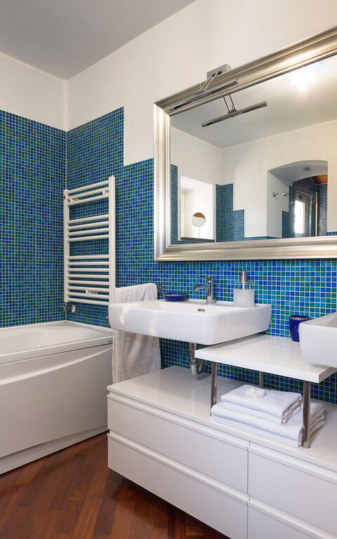 Villa Saracina: Badkamer