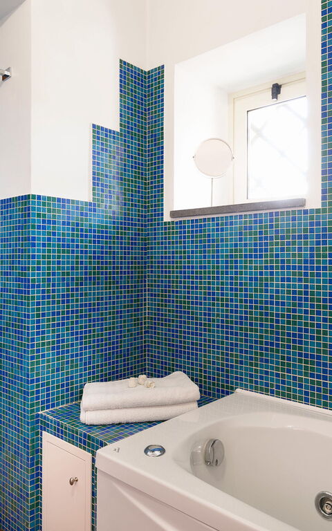 Villa Saracina: Badkamer