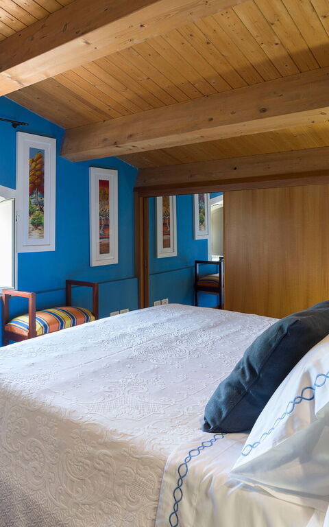 Villa Saracina: slaapkamer