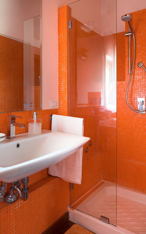 Villa Saracina: Badkamer