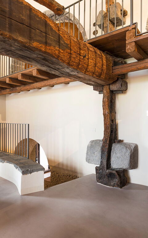 Villa Continella: Woonkamer