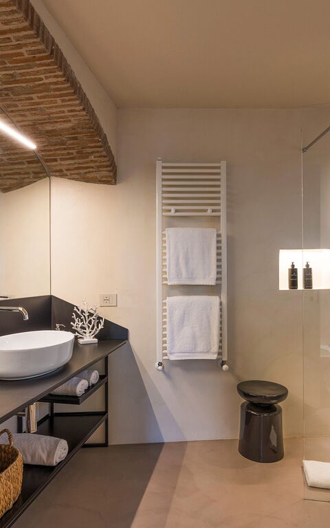 Villa Continella: Badkamer