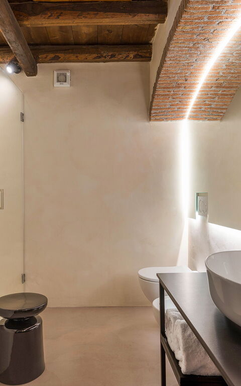 Villa Continella: Badkamer