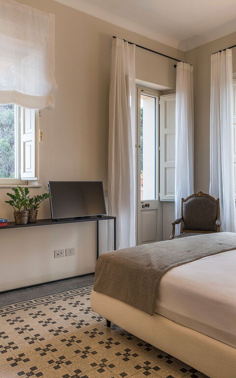 Villa Continella: slaapkamer