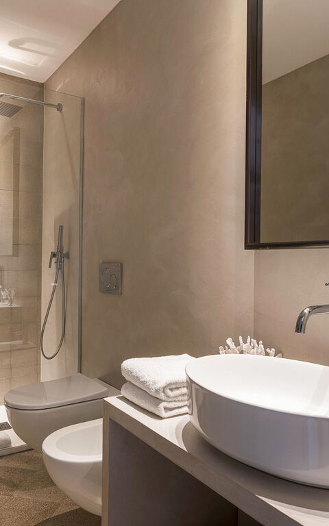 Villa Continella: Badkamer