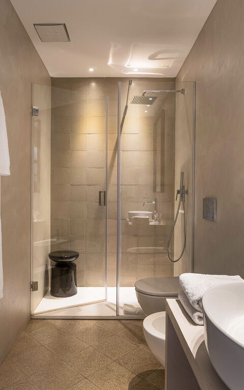 Villa Continella: Badkamer