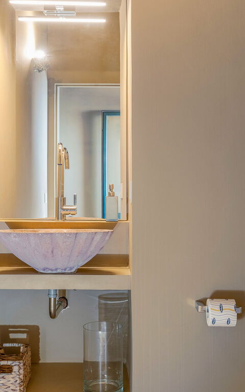 Villa Continella: Badkamer