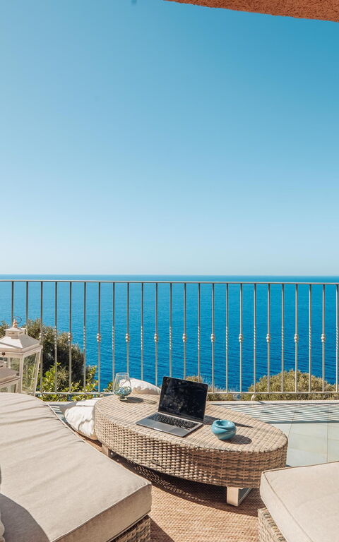 Villa Atlantide: Balkon / terras / patio, Buitenkanten, Buitenshuis, Keer bekeken