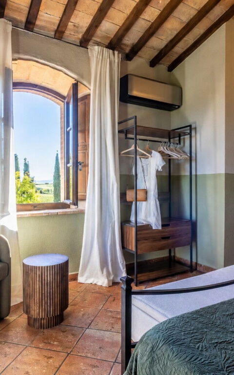 Podere Peteglia: slaapkamer
