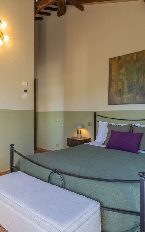 Podere Peteglia: slaapkamer