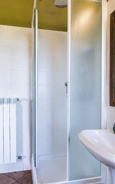 Podere Peteglia: Badkamer