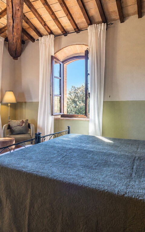 Podere Peteglia: slaapkamer