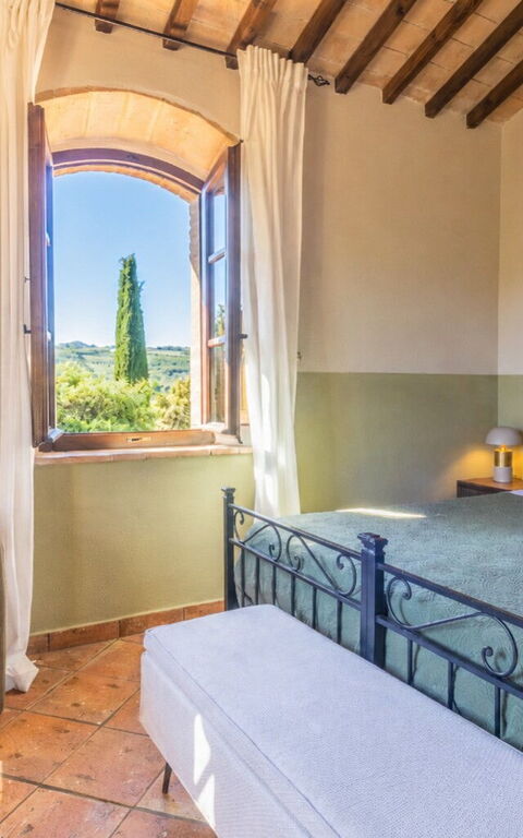 Podere Peteglia: slaapkamer