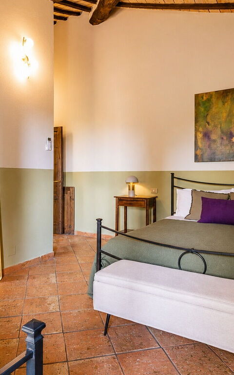 Podere Peteglia: slaapkamer