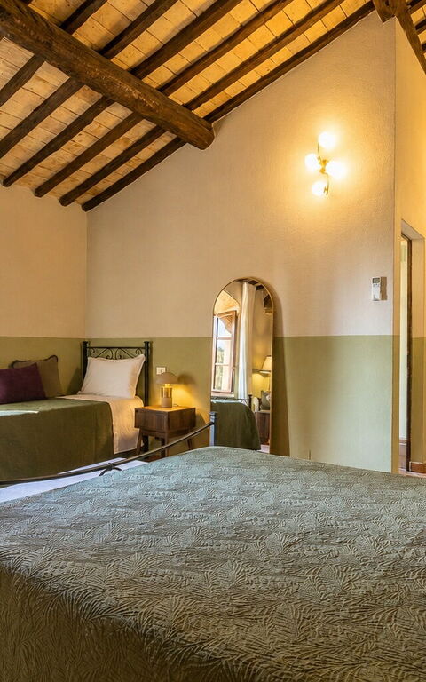 Podere Peteglia: slaapkamer