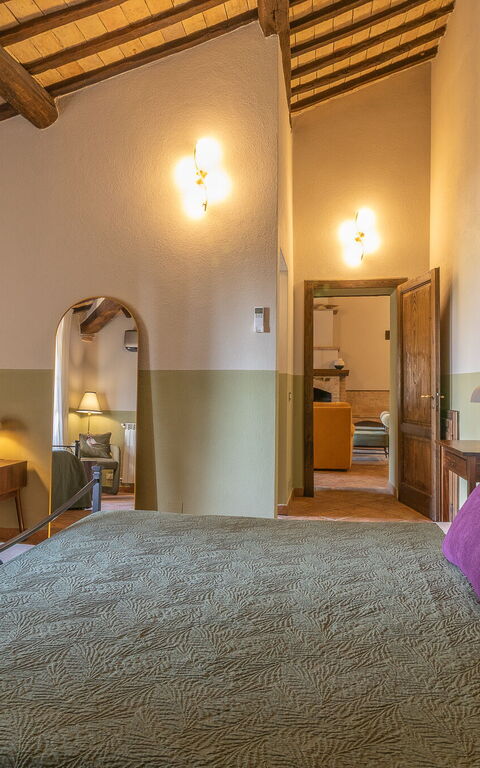 Podere Peteglia: slaapkamer