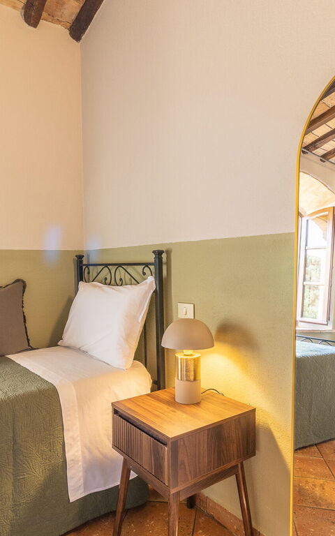 Podere Peteglia: slaapkamer