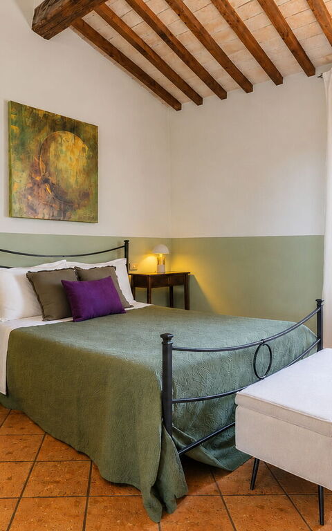 Podere Peteglia: slaapkamer