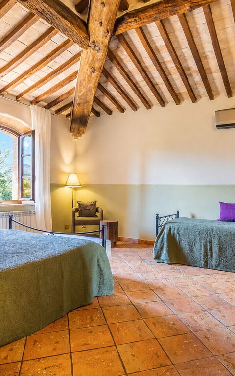 Podere Peteglia: slaapkamer