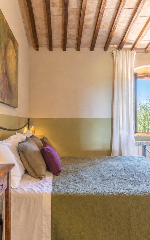 Podere Peteglia: slaapkamer