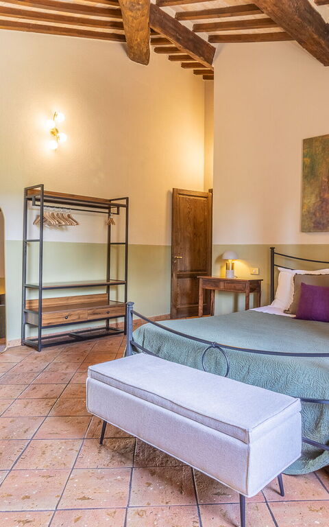 Podere Peteglia: slaapkamer