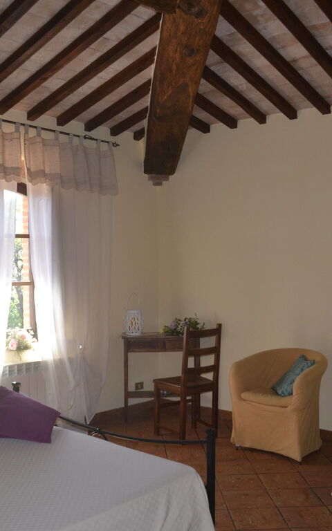 Podere Peteglia: slaapkamer