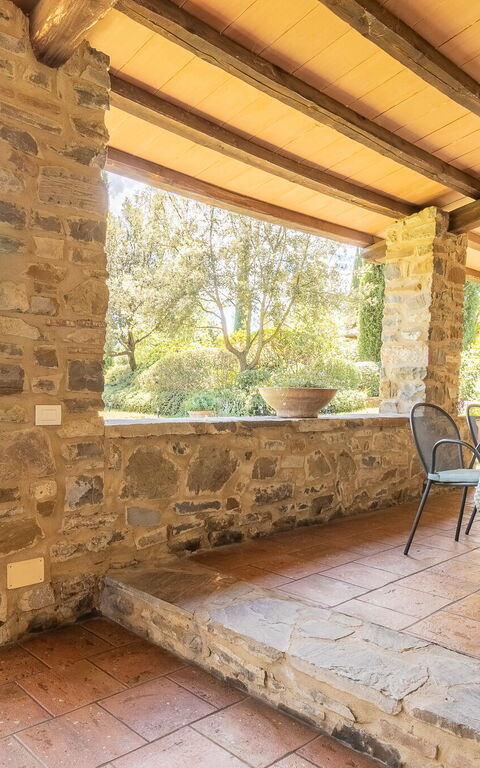 Podere Peteglia: Balkon / terras / patio, Buitenkanten, Buitenshuis