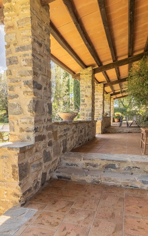 Podere Peteglia: Balkon / terras / patio, Buitenkanten, Buitenshuis