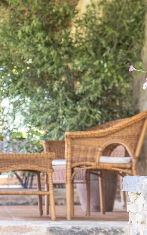 Podere Peteglia: Balkon / terras / patio, Buitenkanten, Buitenshuis