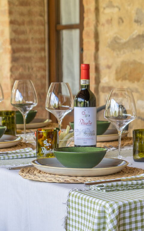 Podere Peteglia: Balkon / terras / patio, Buitenkanten, Buitenshuis