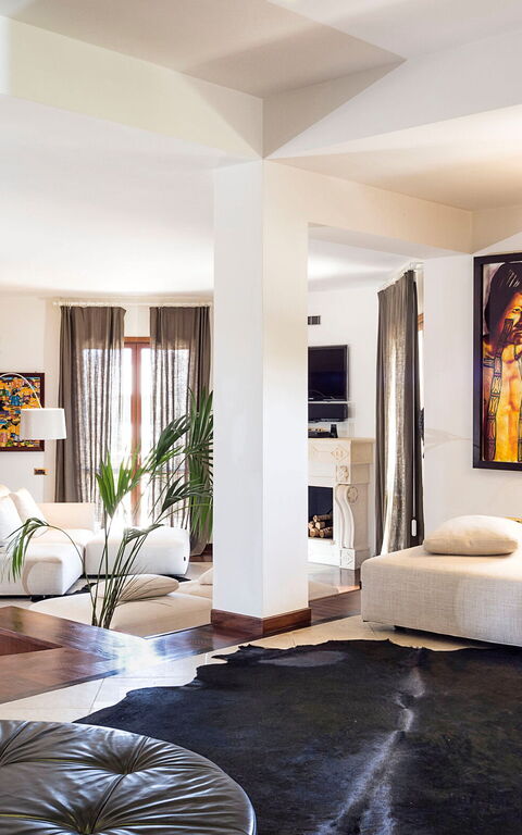 Villa Profumo D'Oriente: Woonkamer