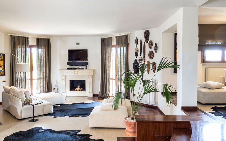 Villa Profumo D'Oriente: Woonkamer