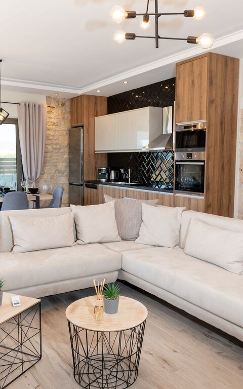 Villa Olympia: Woonkamer