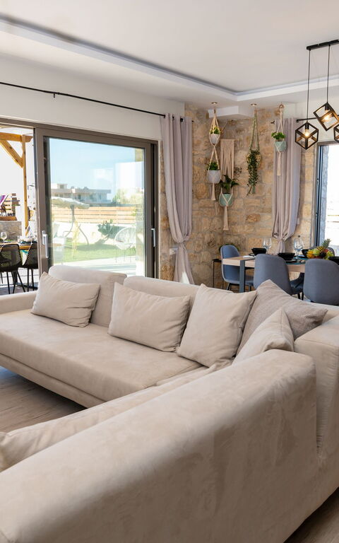 Villa Olympia: Woonkamer