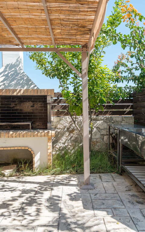 Villa Olympia: Balkon / terras / patio, Buitenkanten, Buitenshuis