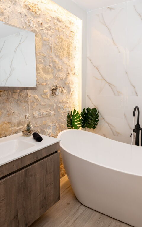 Villa Olympia: Badkamer