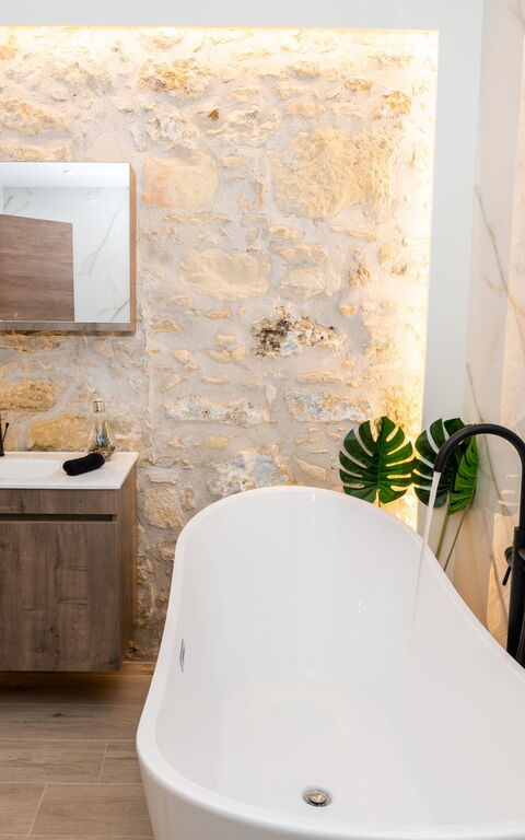 Villa Olympia: Badkamer