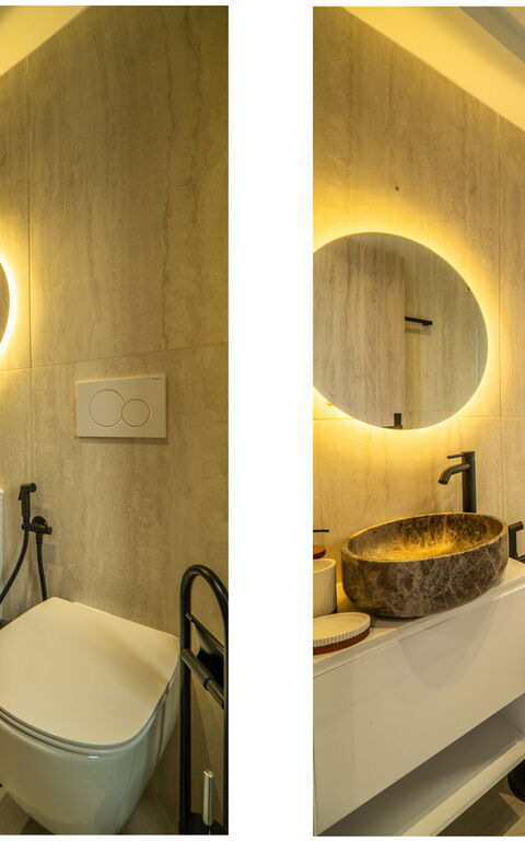 Villa Vasilissa: Badkamer